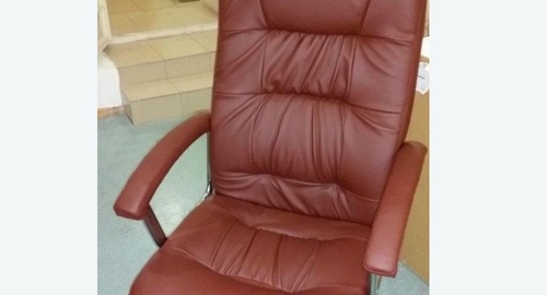 Обтяжка офисного кресла. Заводоуковск